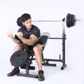 Banco de musculação multifuncional para exercícios banco de peso ajustável